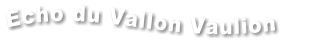 Echo du Vallon Vaulion